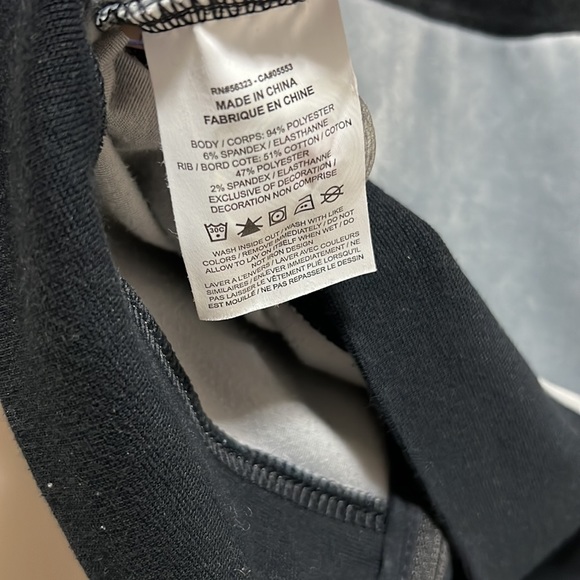 Nike Velour Zip Up Sweater Cropped - Picture 8 of 8